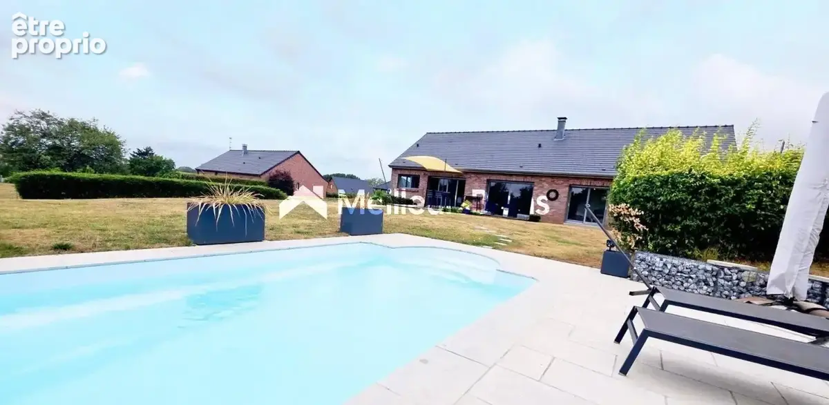 Maison plain-pied 145 m² à Beaudignies, 4 chambres et sous-sol complet et Piscine - photo 19