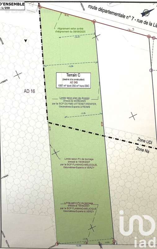 Photo 2 - Terrain à PRUNAY