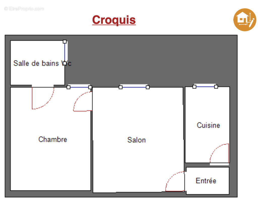 Appartement à PARIS-14E