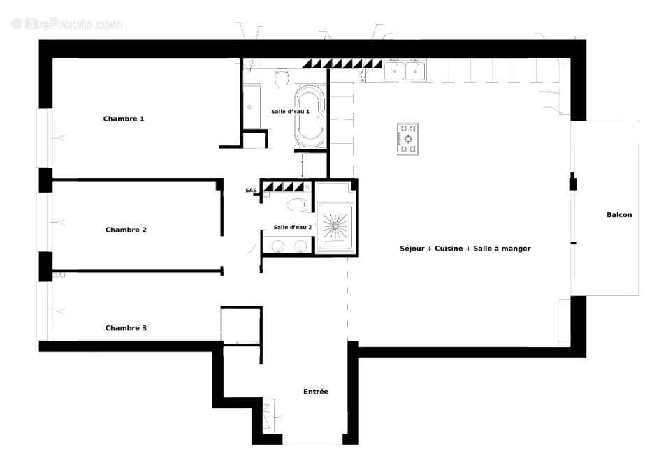 Appartement à NEUILLY-SUR-SEINE