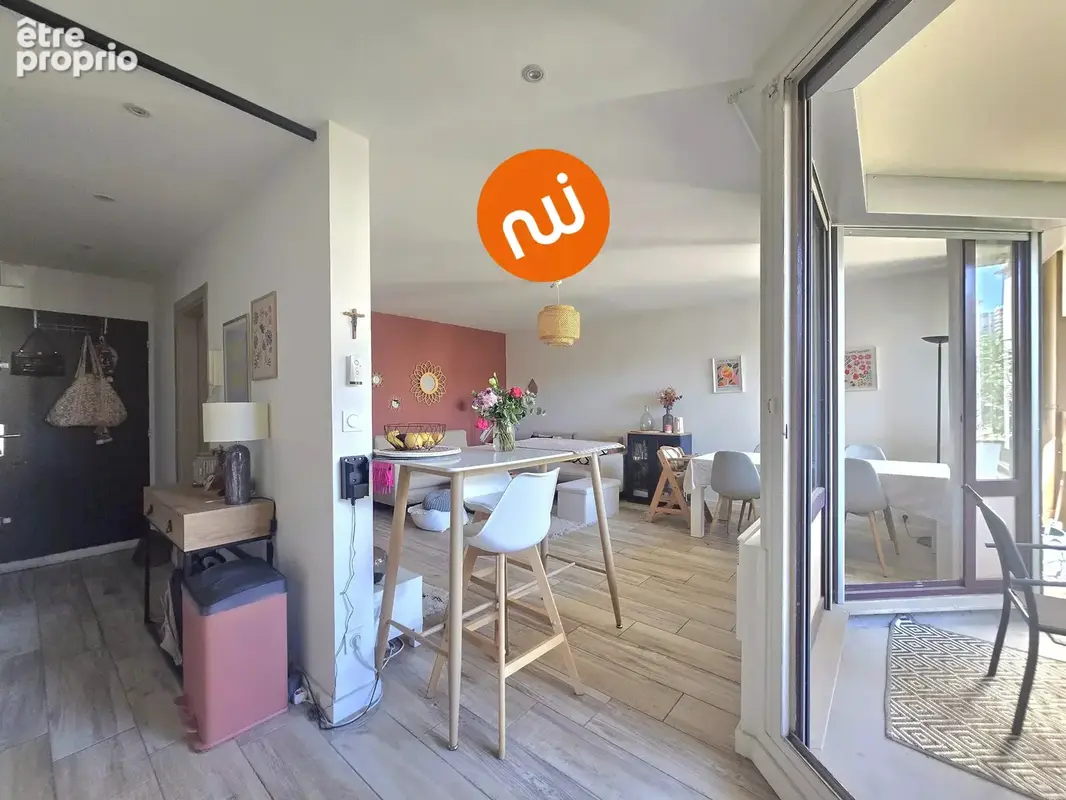 Appartement T3 - 69m² - Parking et cave - photo 5
