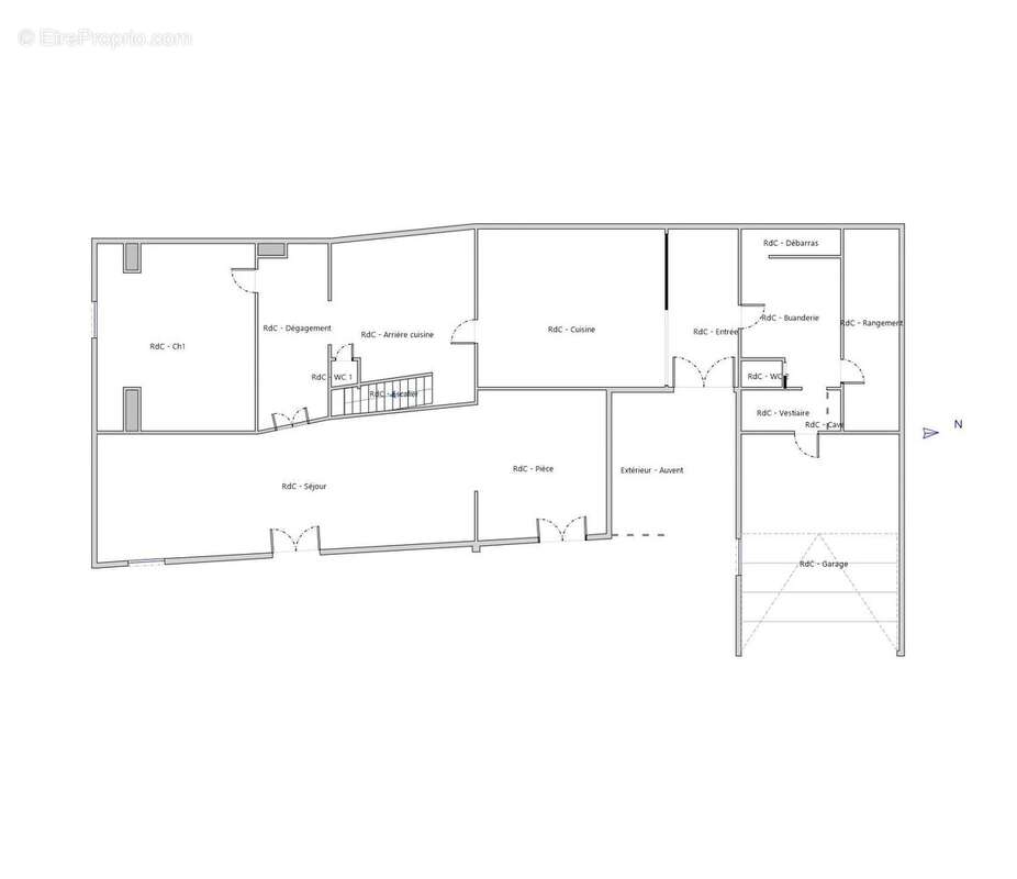 Saint yzan de soudiac maison de ville 2 chambres 103m2 avec - photo 10