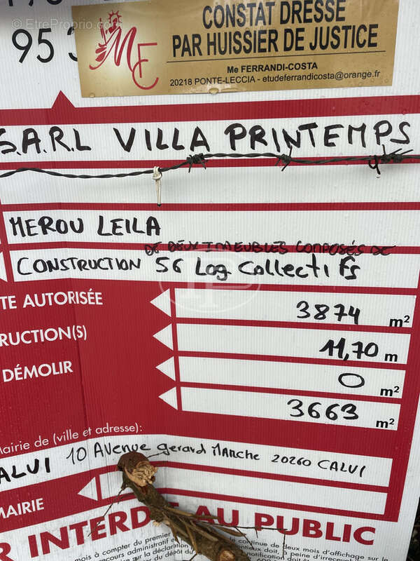 Appartement à CALVI