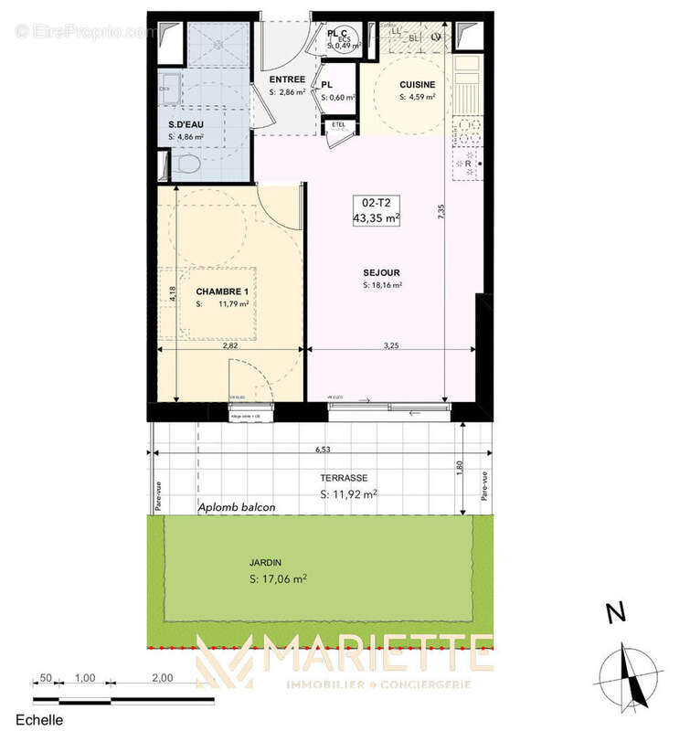 Appartement à CONCARNEAU