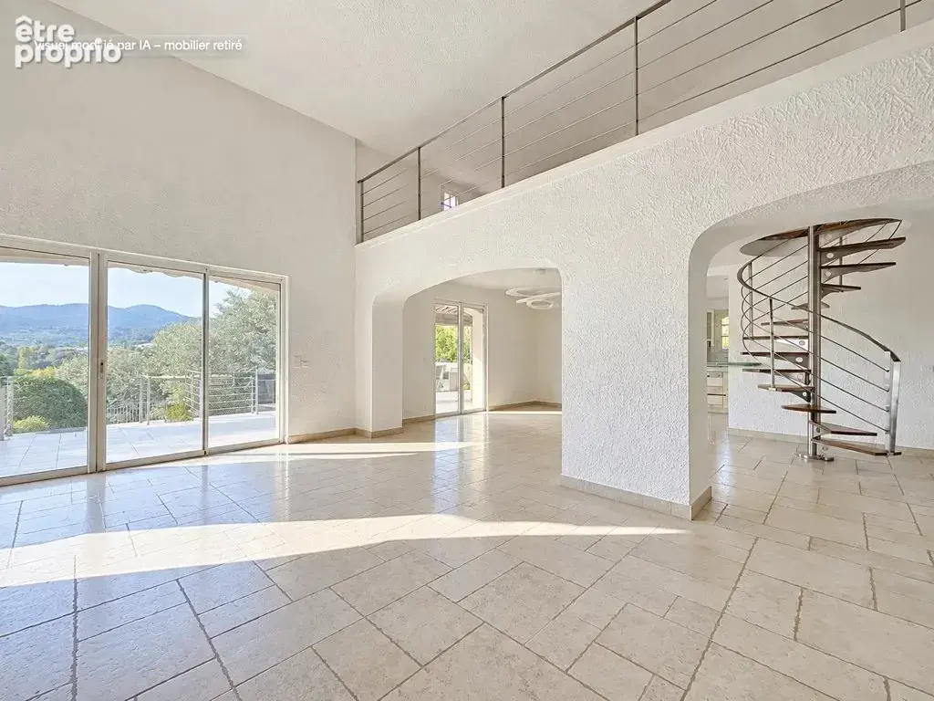 Mandelieu minelle – villa 280 m², 7 chambres, piscine et vue golf de barbossi - photo 5
