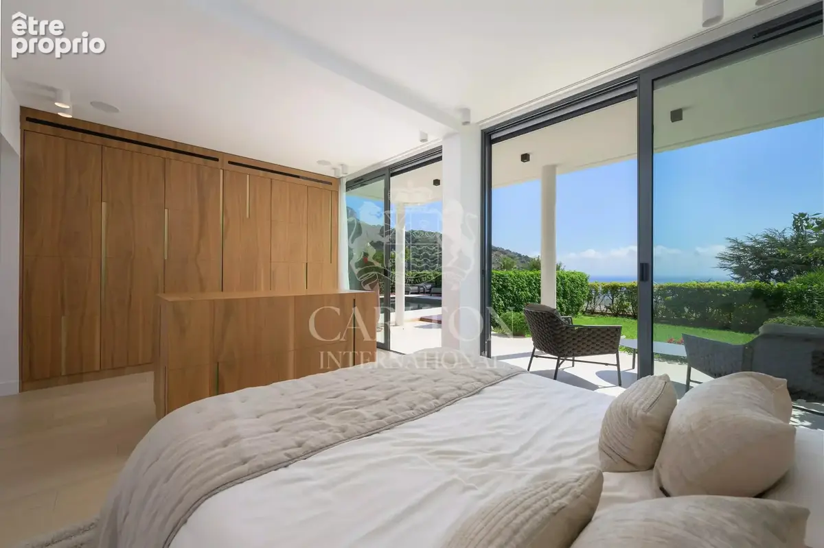 Èze – Villa contemporaine avec vue mer panoramique et terrain plat - photo 14