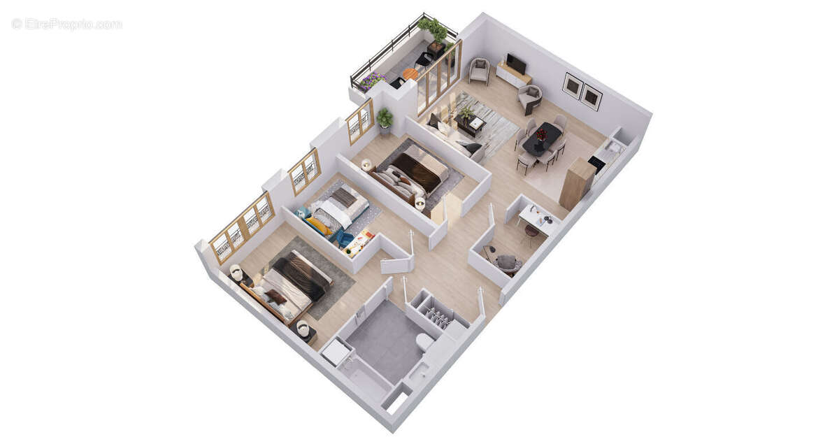 Appartement à MAISONS-ALFORT