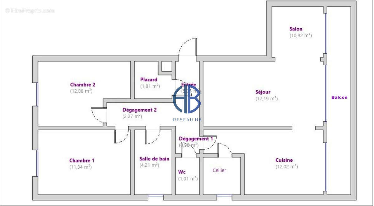 Appartement à VOIRON