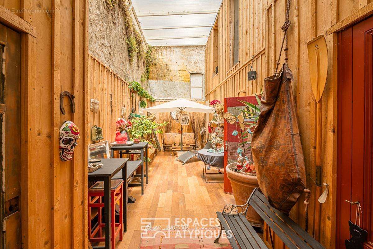 Ancienne épicerie transformée avec vue Garonne et jardin - photo 6
