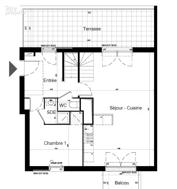 Duplex de 5 pièces-103 m2 + Terrasse 20 m2   Bords de Marne Noisy-le-Grand  Proche RER A - photo 4
