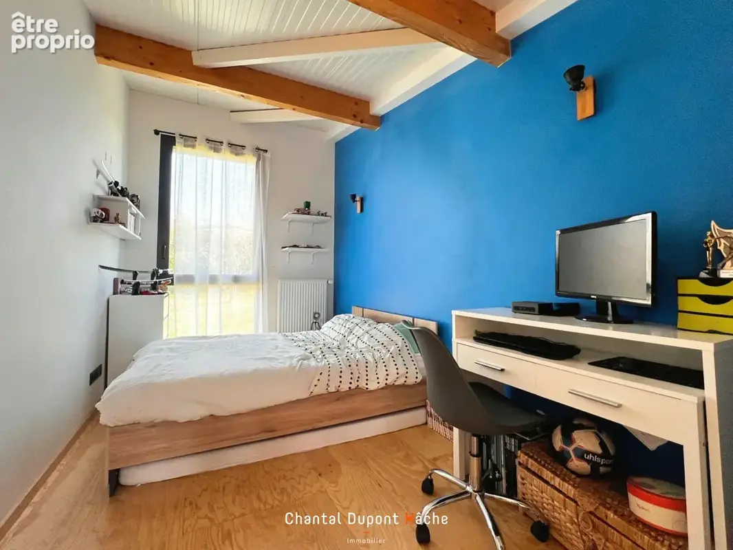 CHARTRES RECHEVRES  - Maison d'architecte de 2020, 5 chambres, piscine et jardin. - photo 12