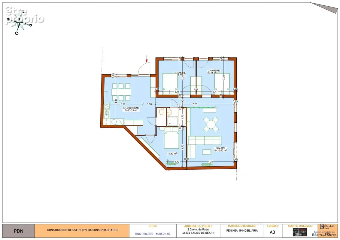 Maison 4 pièces 92 m² à vendre à Salies-De-Bearn (64270) - photo 5