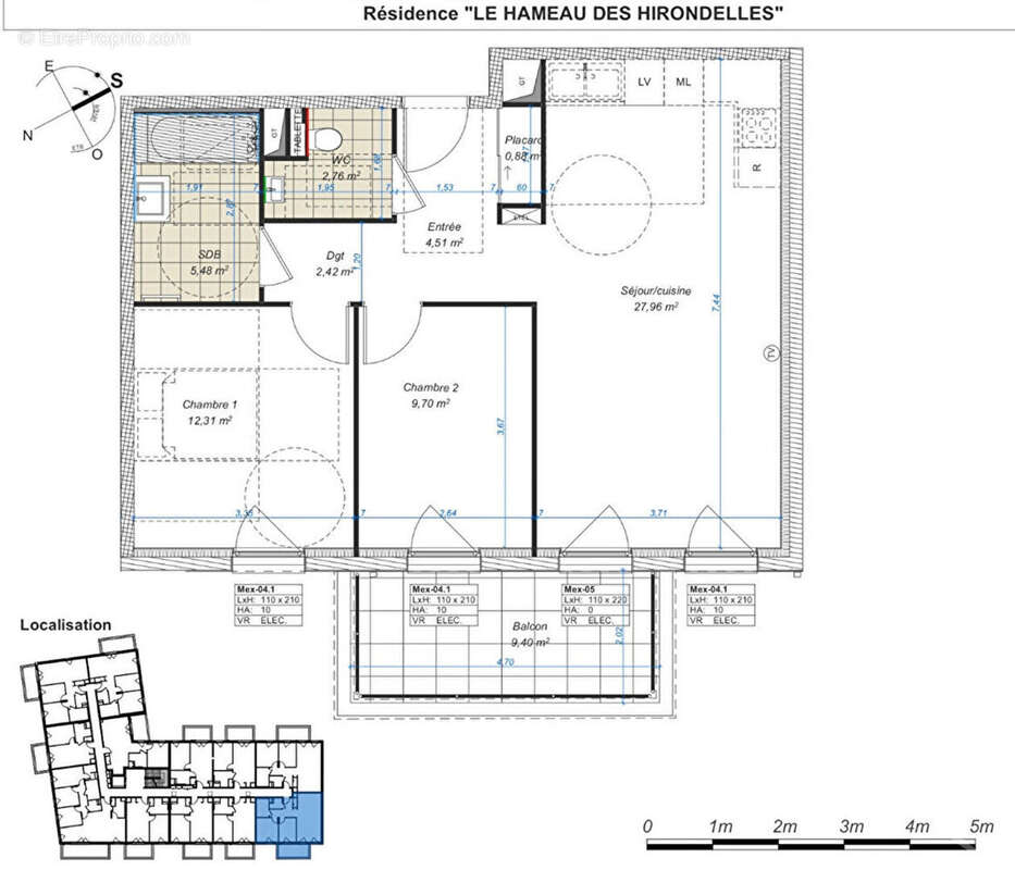 Appartement à CATTENOM