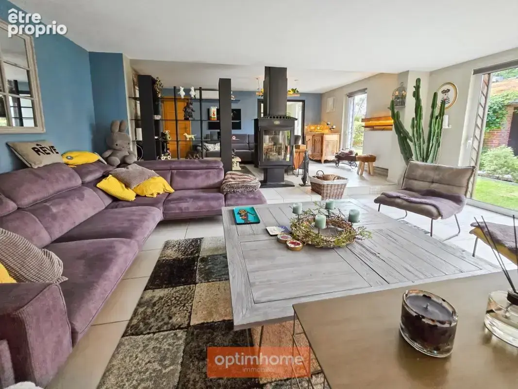Fermette renovee 247 m² semi plain-pied 4 ch bureau spa jardin expo sud - photo 6
