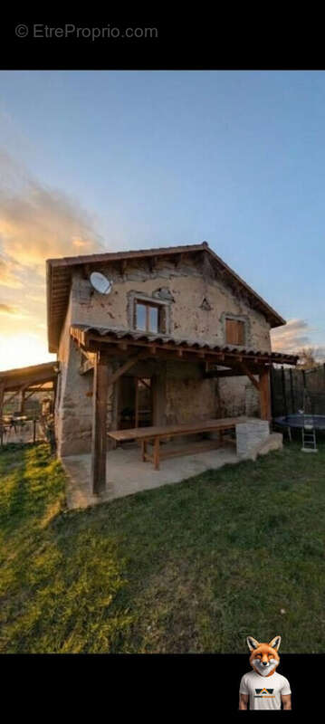 facade sud  - Maison à MARSAC-EN-LIVRADOIS