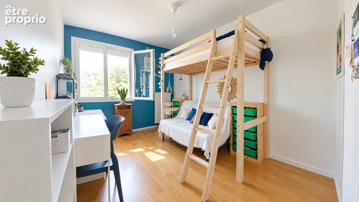 Beaujoire type 5 102 m² - 4 chambres - 2 balcons - box - cave - photo 7