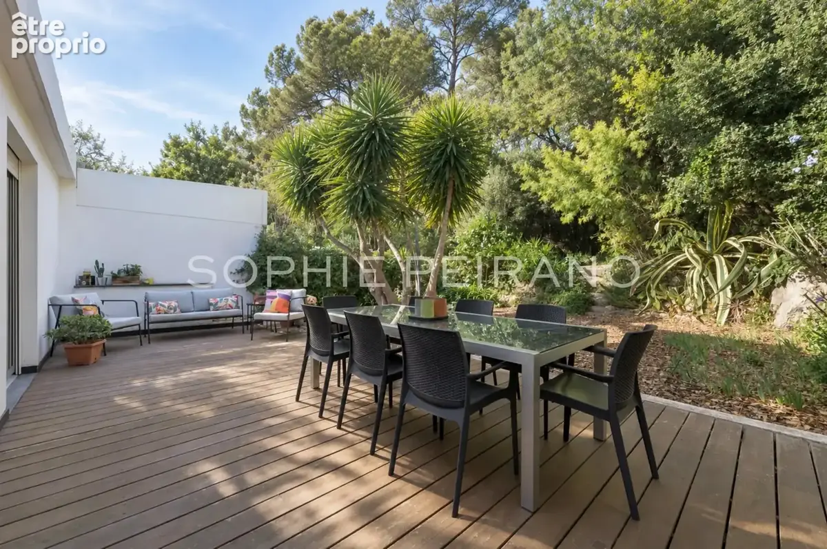 Exclusivité – vallauris, limite antibes  maison d’architecture californienne, vue mer et calme remarquable - photo 10