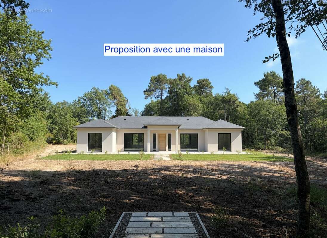 Terrain constructible à vendre à Trélissac, 2.376m², dont environ 2000 m2 de constructible - photo 3