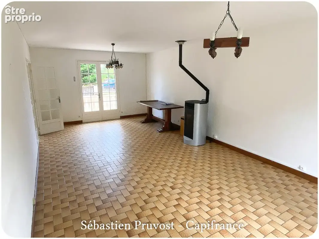 Maison à vendre 4 pièces SAINT PARDOUX LA RIVIERE (24), maison P3, terrain 2158m2, accès petit cours d'eau, 2 chambres - photo 3