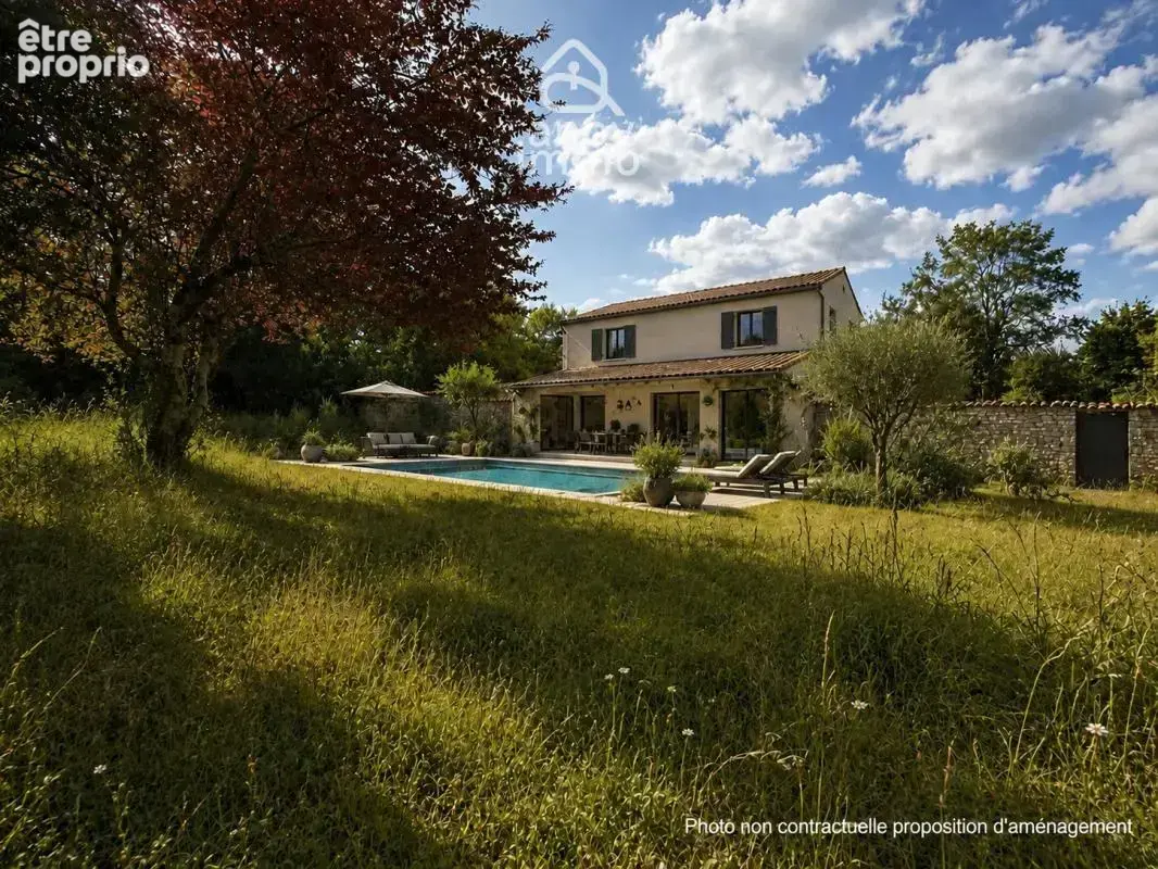 Champniers (16430)   terrain constructible de 1100 m2 sur pa - photo 3