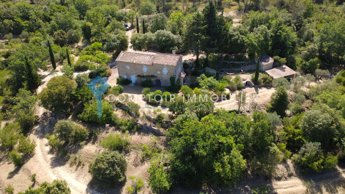 Dépt. 07 - A VENDRE à GROSPIERRES - Mas ancien de 161 m2 - Parcelles de 17,84 ha - photo 5