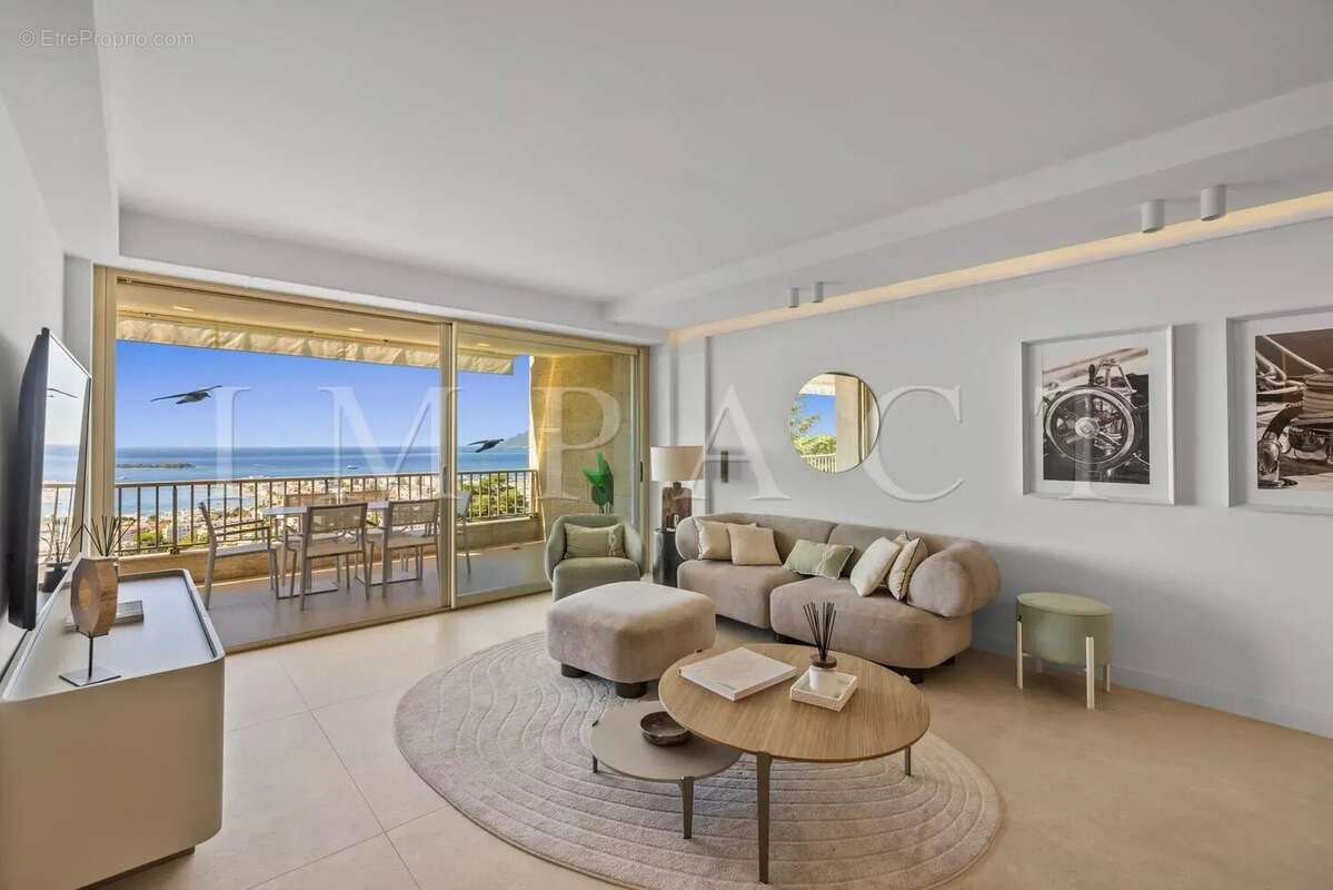 Cannes Californie, Magnifique 4p rénové avec vue mer panoramique  à vendre - photo 6