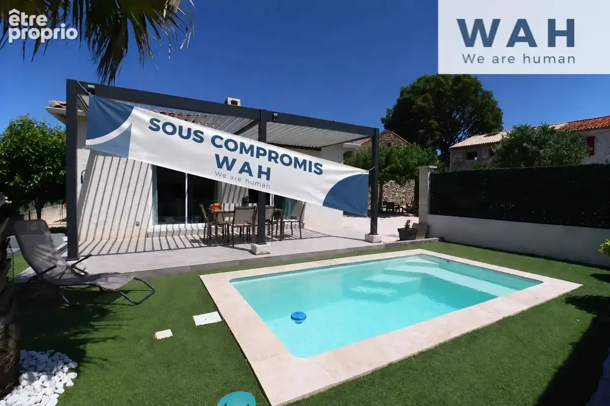 Vente maison 4 pièces avec piscine 34190 saint-bauzille-de-p - photo 11