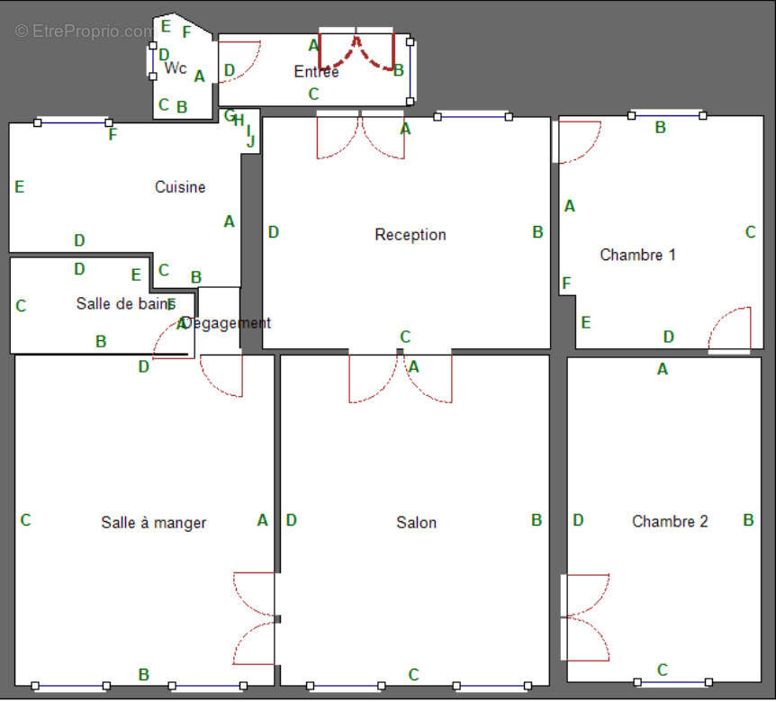 Appartement à PARIS-3E