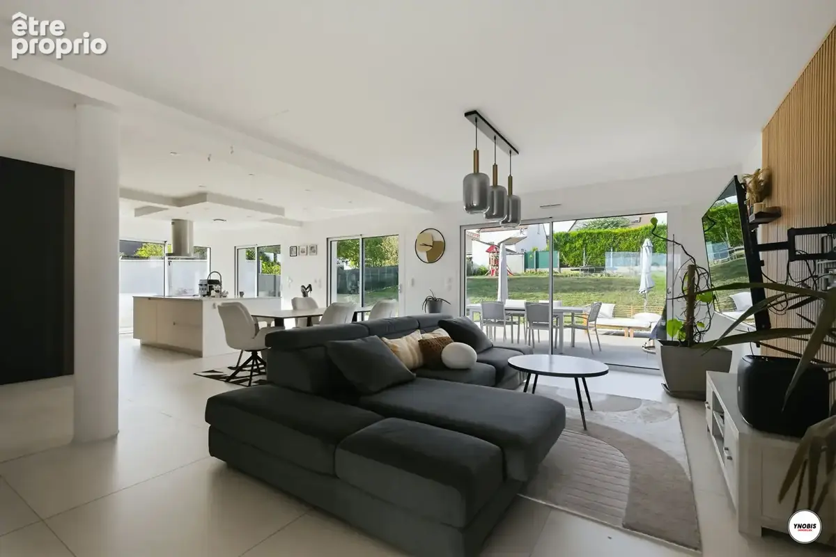 Bouafle - maison contemporaine de 2022 - 165 m² - 5 chambres - garage de plus de 80 m² - terrain de 822 m² - dpe a - photo 3