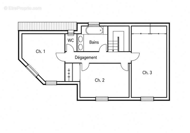 Montolivet – Maison surélevée sur garage, terrasse Sud, 3 chambres et DPE B - photo 9