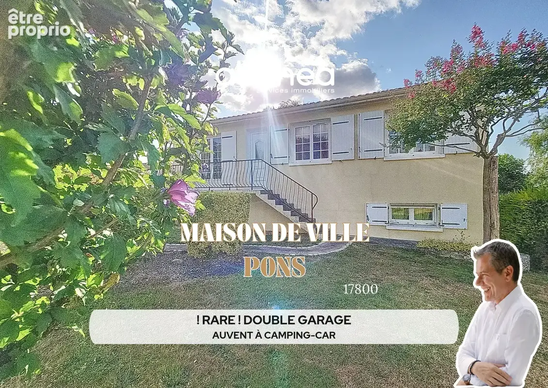 Maison sur sous sol amenage  139m2  4 chambres  double garage  carport a camping car  1780m2 terrain clos - photo 1