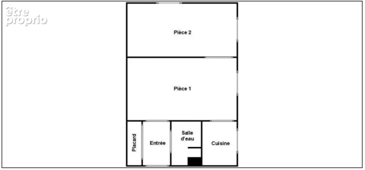 Appartement de 2 pièces - Secteur Bastille - photo 7