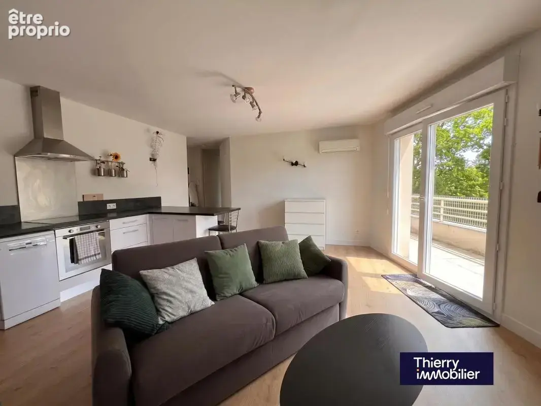 Beau t3 avec terrasse - couëron bourg - photo 1