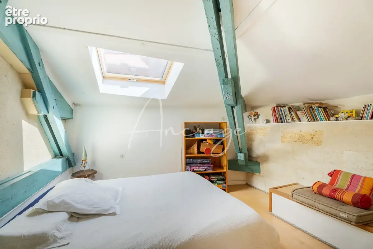 Chartrons   duplex de charme   76 m2 carrez / 88 m2 au sol   2 chambres + bureau - photo 13