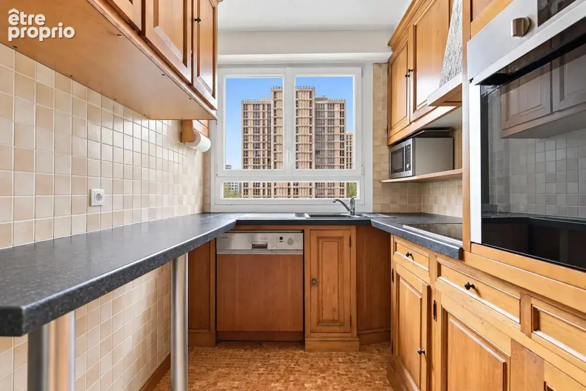 Paris 13e – Place d’Italie - 5 pièces de 99 m² - vue panoramique - photo 6
