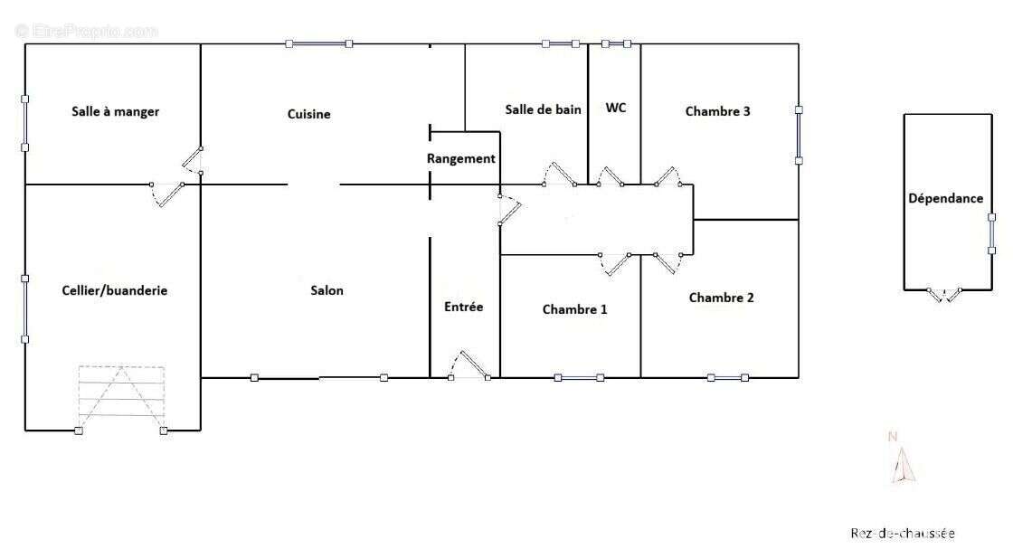 Maison 91 m² à La Croix-Blanche  - photo 9
