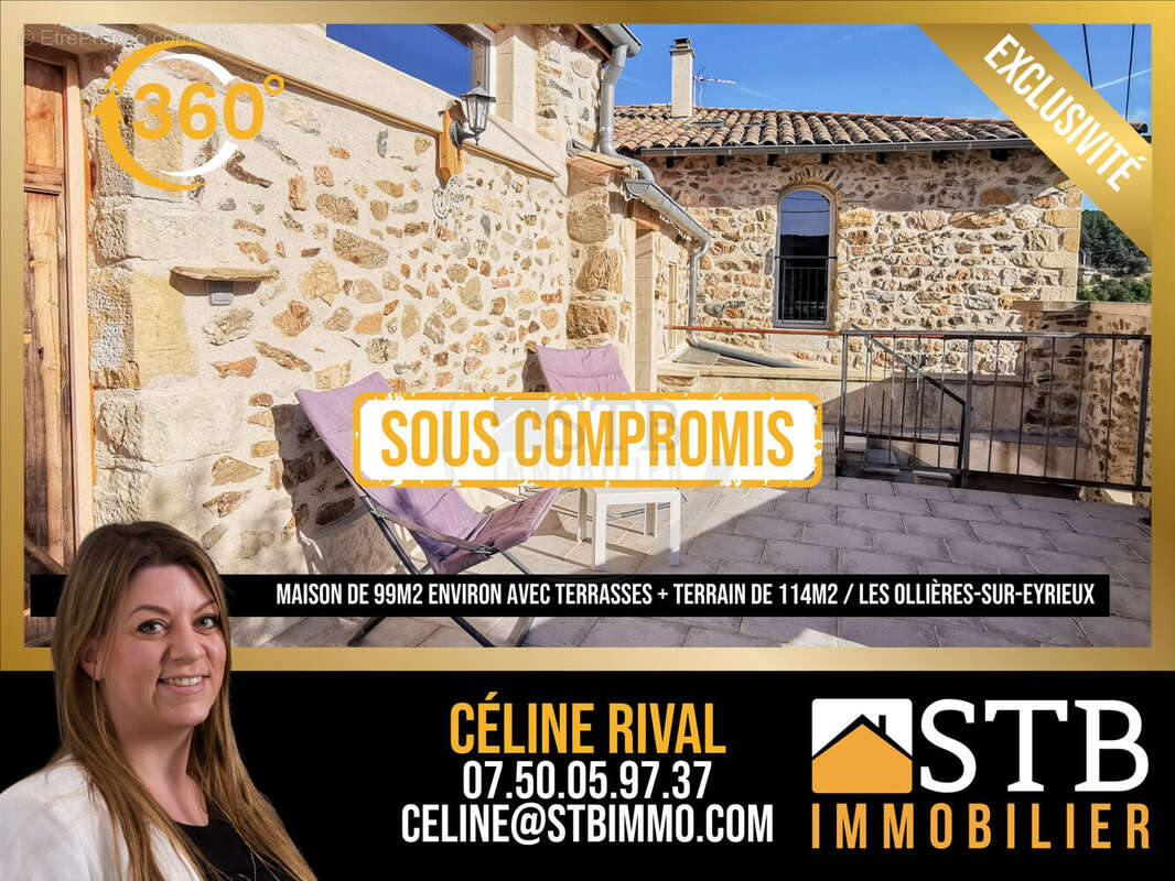 Maison à LES OLLIERES-SUR-EYRIEUX