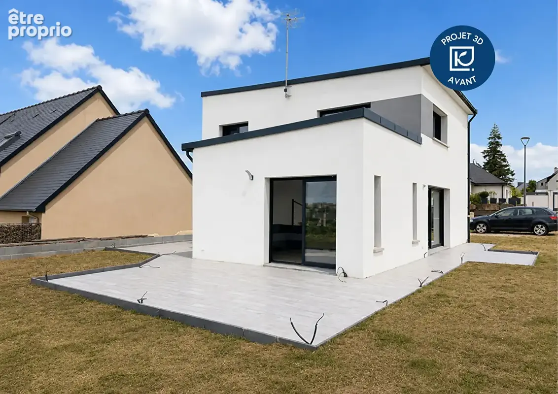 Maison contemporaine 2023 avec suite parentale et vue dégagée à Ploufragan - photo 2