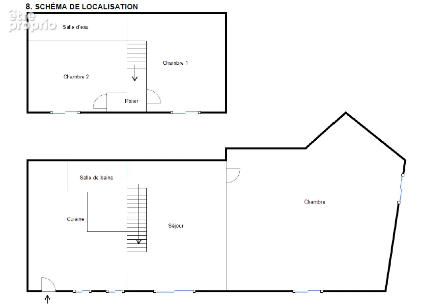 Proche auneau - bleury - saint symphorien charmante maison de 132 m², 4 pieces, 3 chambres - photo 13