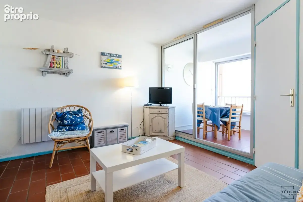 Appartement 1 pièce 22 m² à vendre à Gruissan (11430) - photo 2