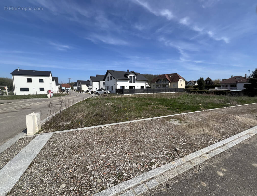 Terrain à ZILLISHEIM