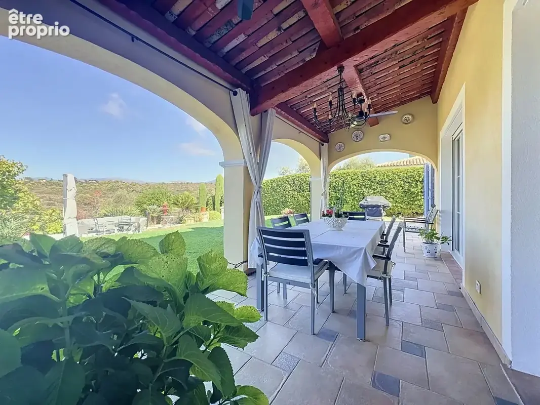 Sur la Côte d'Azur, villeneuve-Loubet limite Biot, calme jardin garage, parking, piscine - photo 15