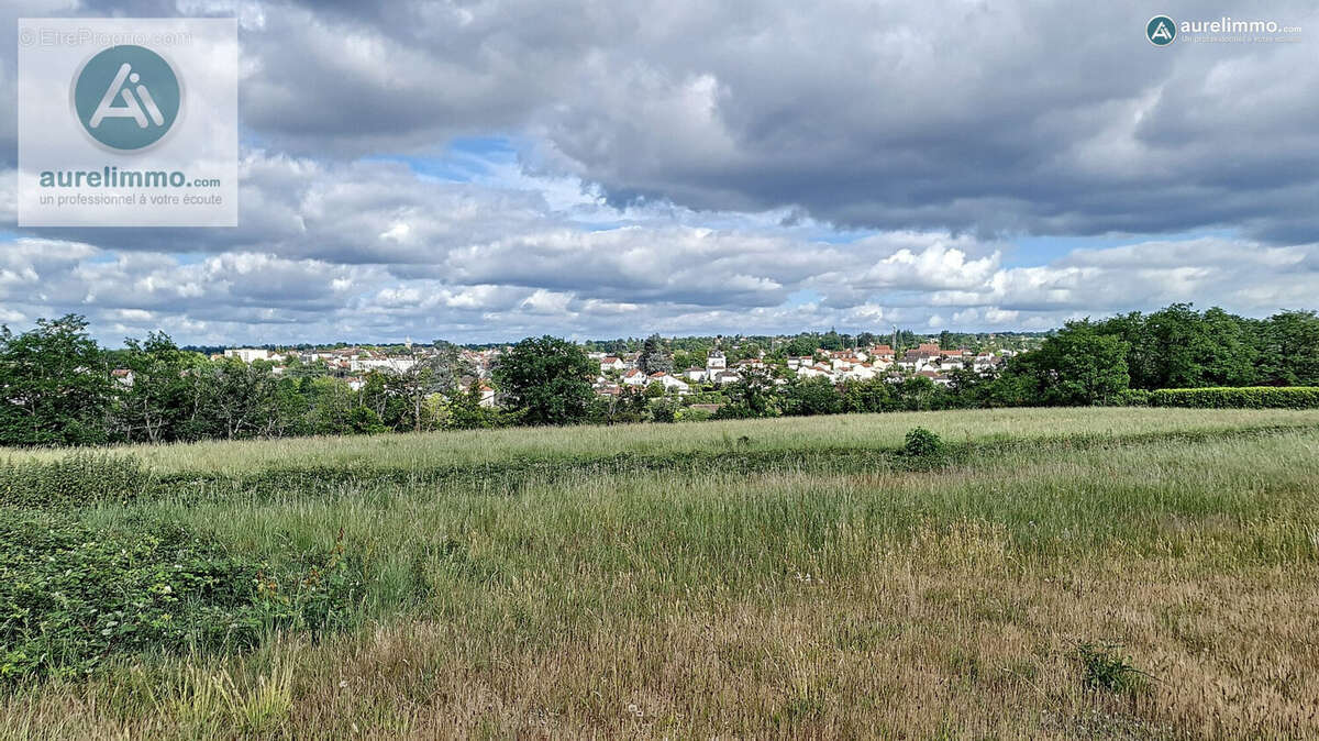 vue sur Néris - Terrain à NERIS-LES-BAINS