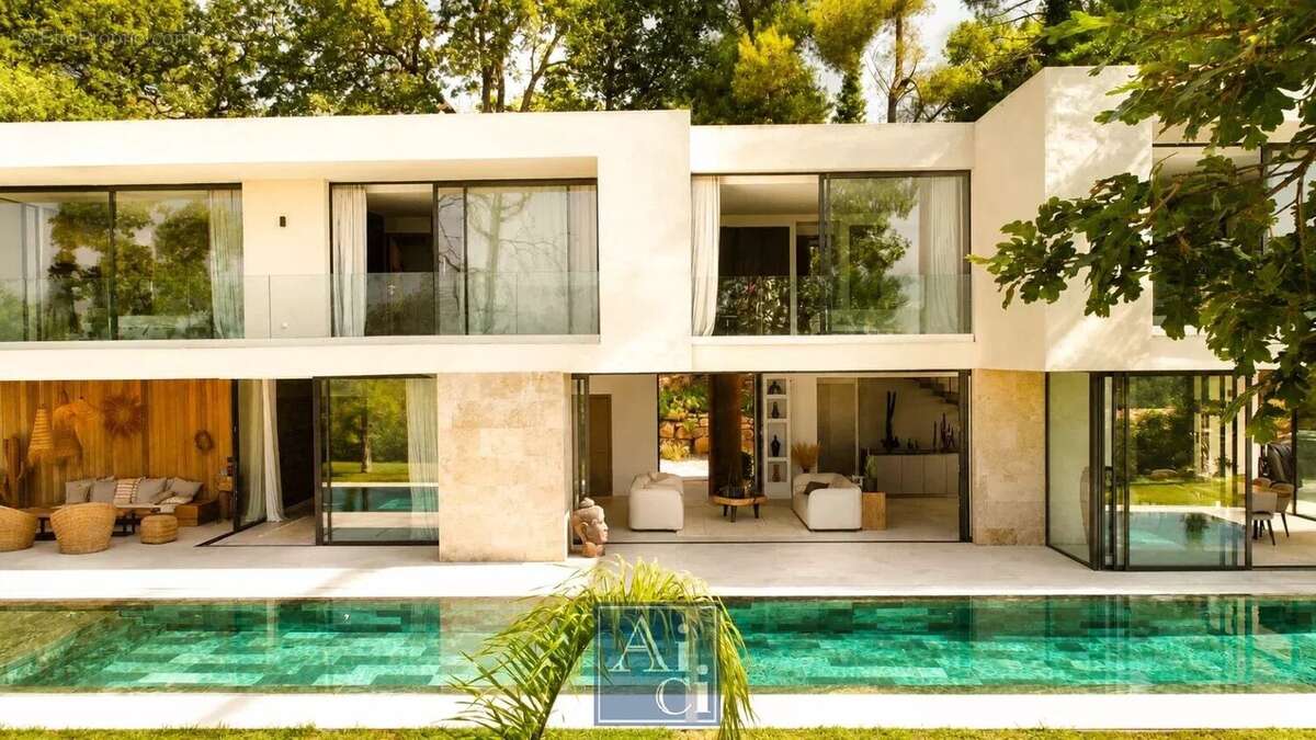 Opio proche valbonne – domaine privé – villa contemporaine neuve - photo 2