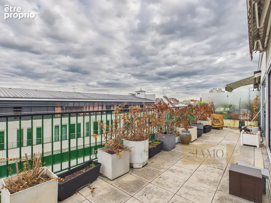 Vincennes centre rue leroyer dernier etage 127,48 m2 avec terrasse - photo 3