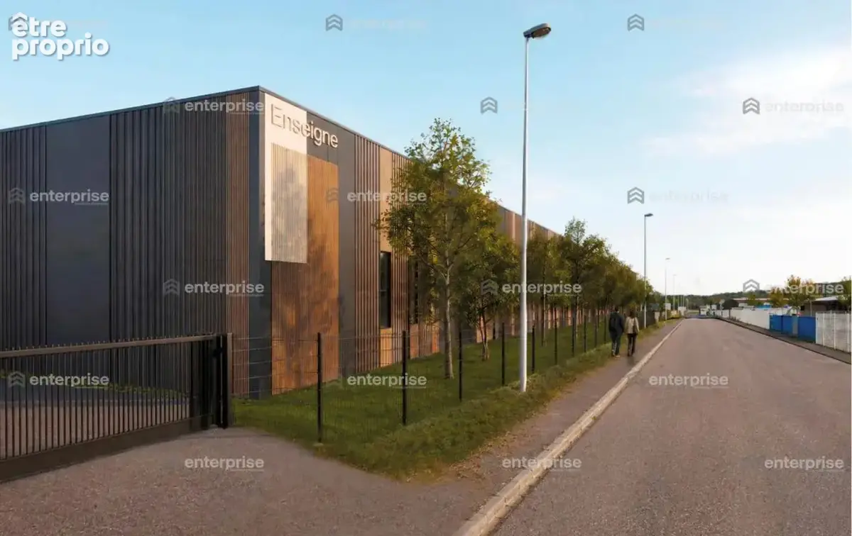 Crépy-en-valois – cellules d’activités à vendre 293 m2 à 608 m2 - photo 3