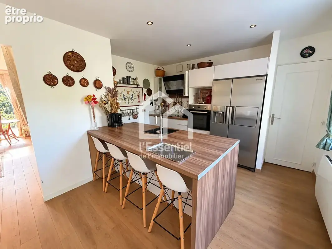 Maison -île Vaux sur Seine - 124 m² au sol - 4 chambres - 612 m² terrain - ponton privatif - photo 10