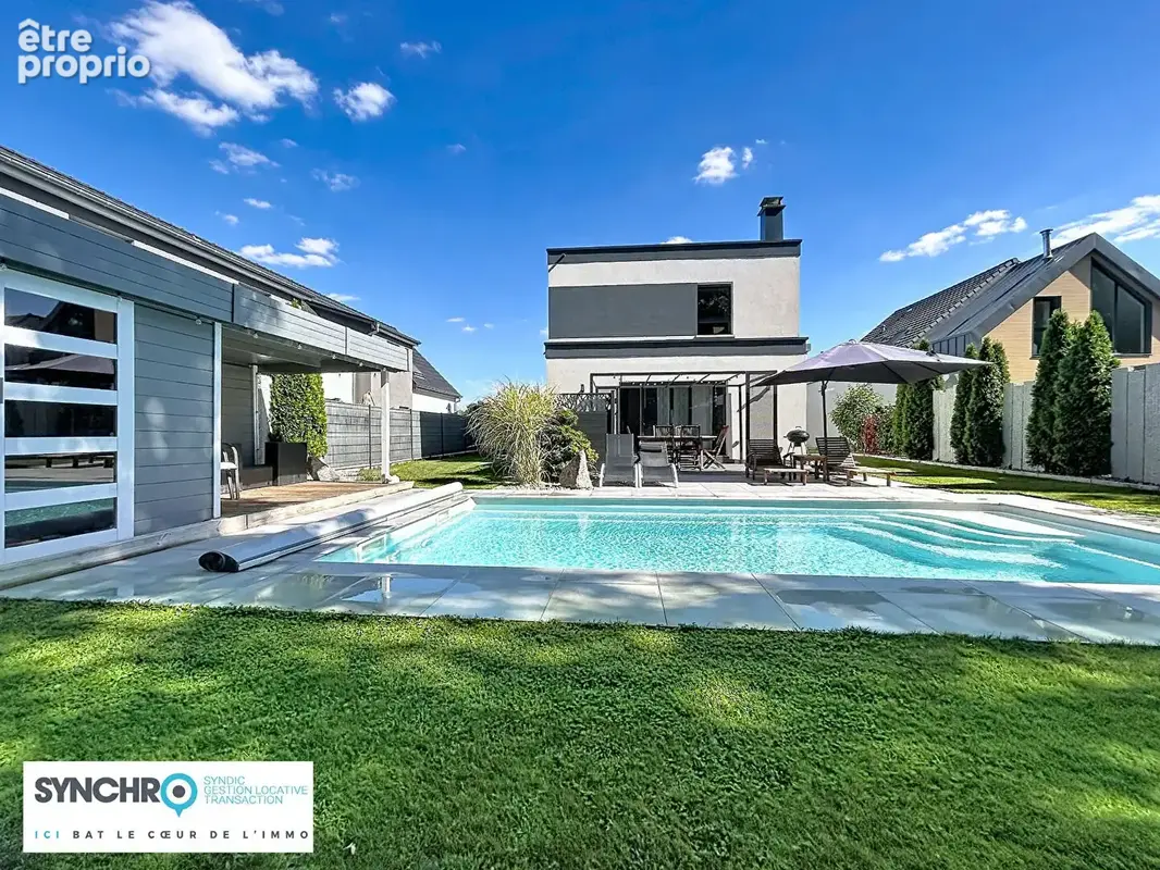 Kembs superbe maison contemporaine en lisière de forêt . - photo 2
