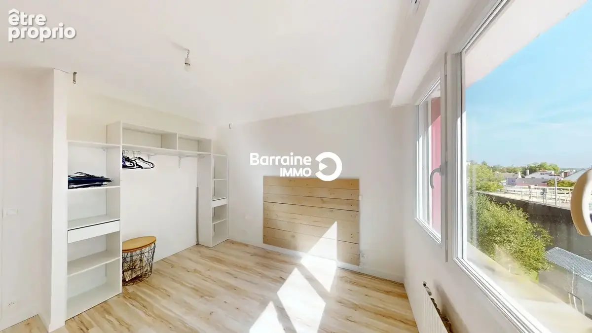 A vendre- lorient-keryado  appartement t3 de 60 m²- balcon-stationnement-vue degagee - photo 13
