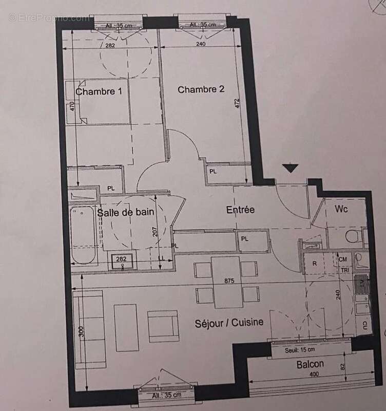 Appartement à SAINT-OUEN